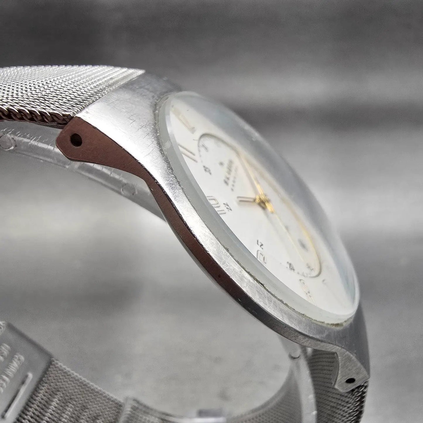 Skagen Steel Watch Men 36mm White Dial Silver Tone Date Round 233XLSGS New Batt3