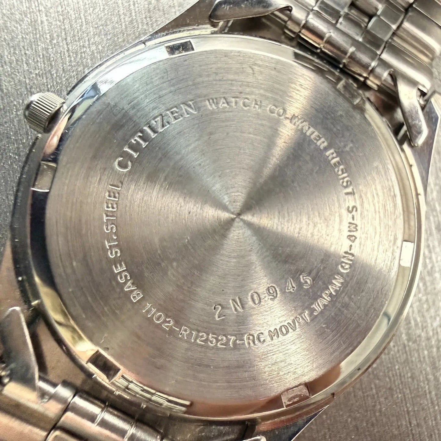 Citizen President Watch Men 35mm Silver Dial Silver Daydate Round New Battery10
