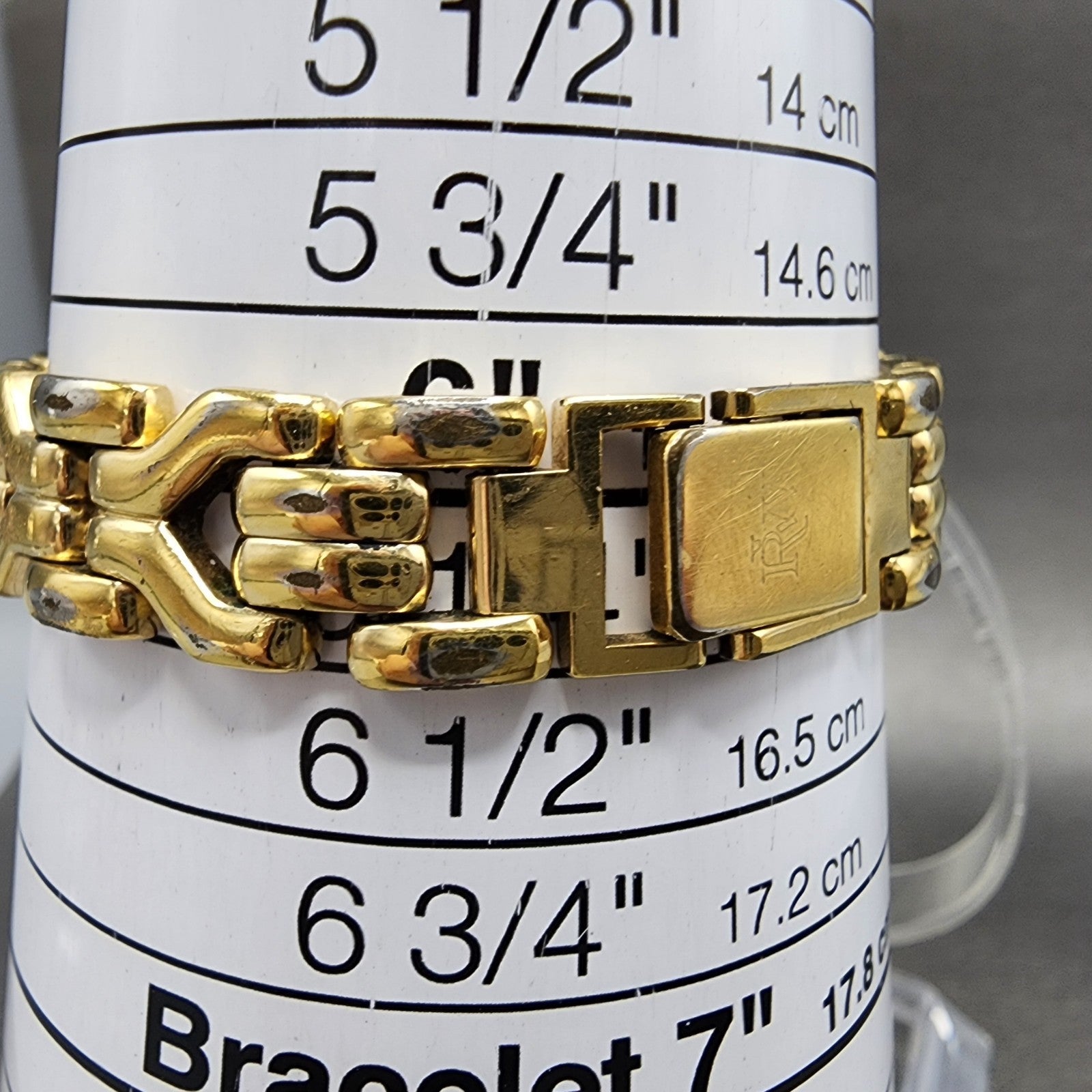 Raymond Weil Watch Women 24mm Gold Dial Gold Plated Round 3747 New Battery10