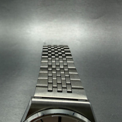 Seiko Watch Men 33mm Silver Dial Silver Tone Round 4120-8020 New Battery Vintage4
