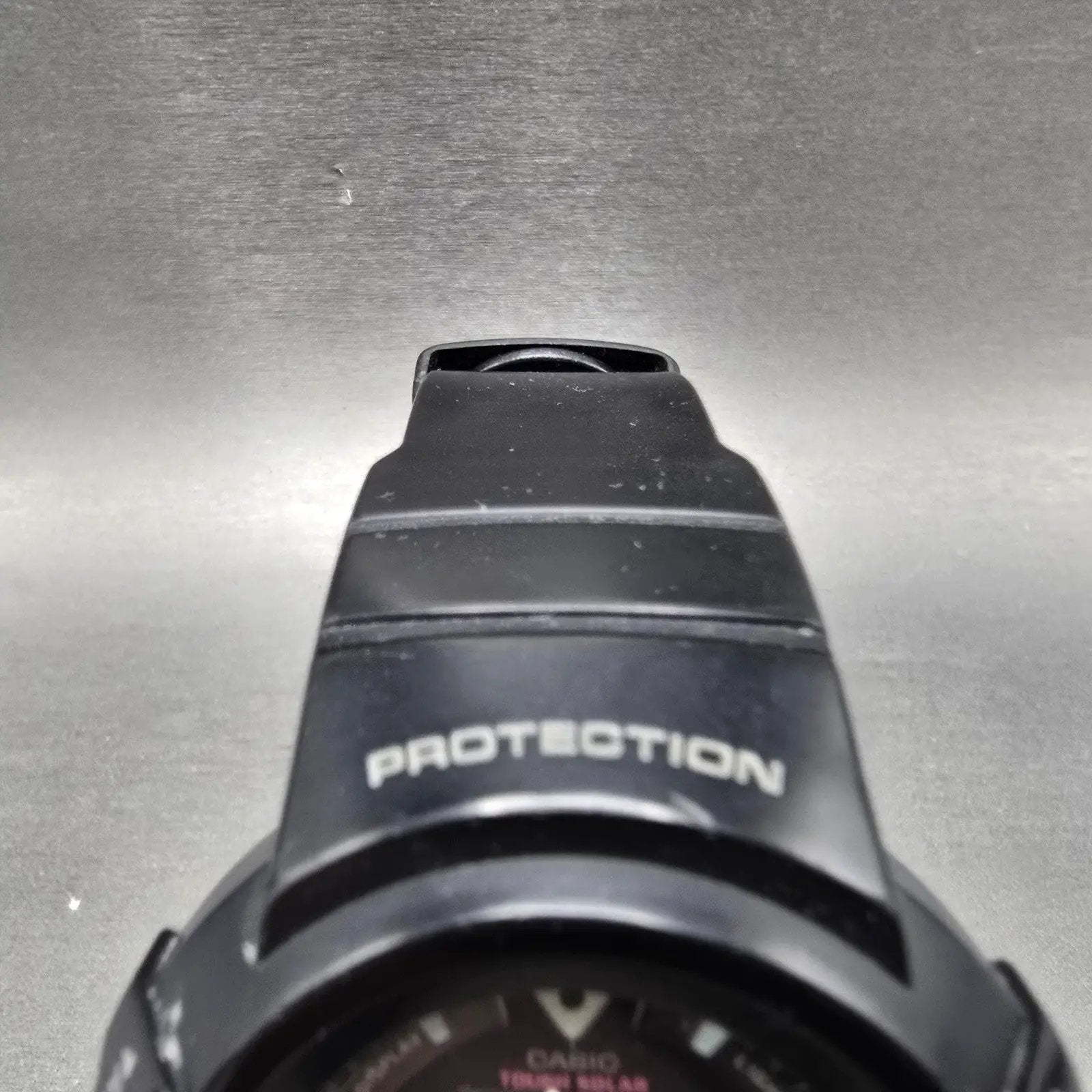 Casio G-Shock AWG-500J Watch Men 48mm Black Dial Black Alarm Chronograph Solar4