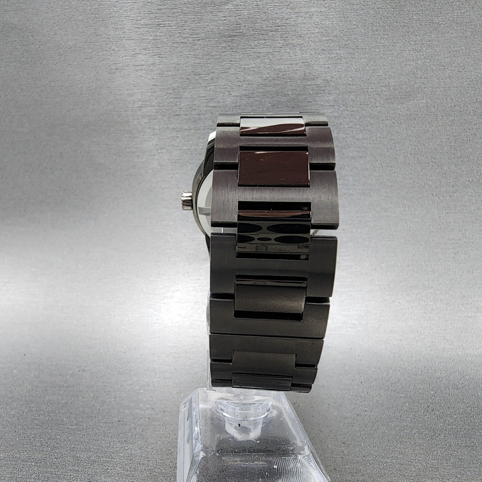 Movado Bold Verso Watch Men 42mm Black Dial Black Case Date Round 3600860 NewBat7