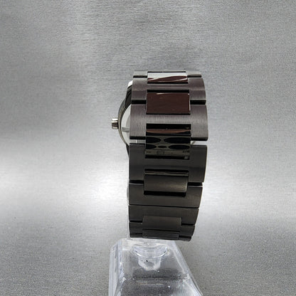Movado Bold Verso Watch Men 42mm Black Dial Black Case Date Round 3600860 NewBat7