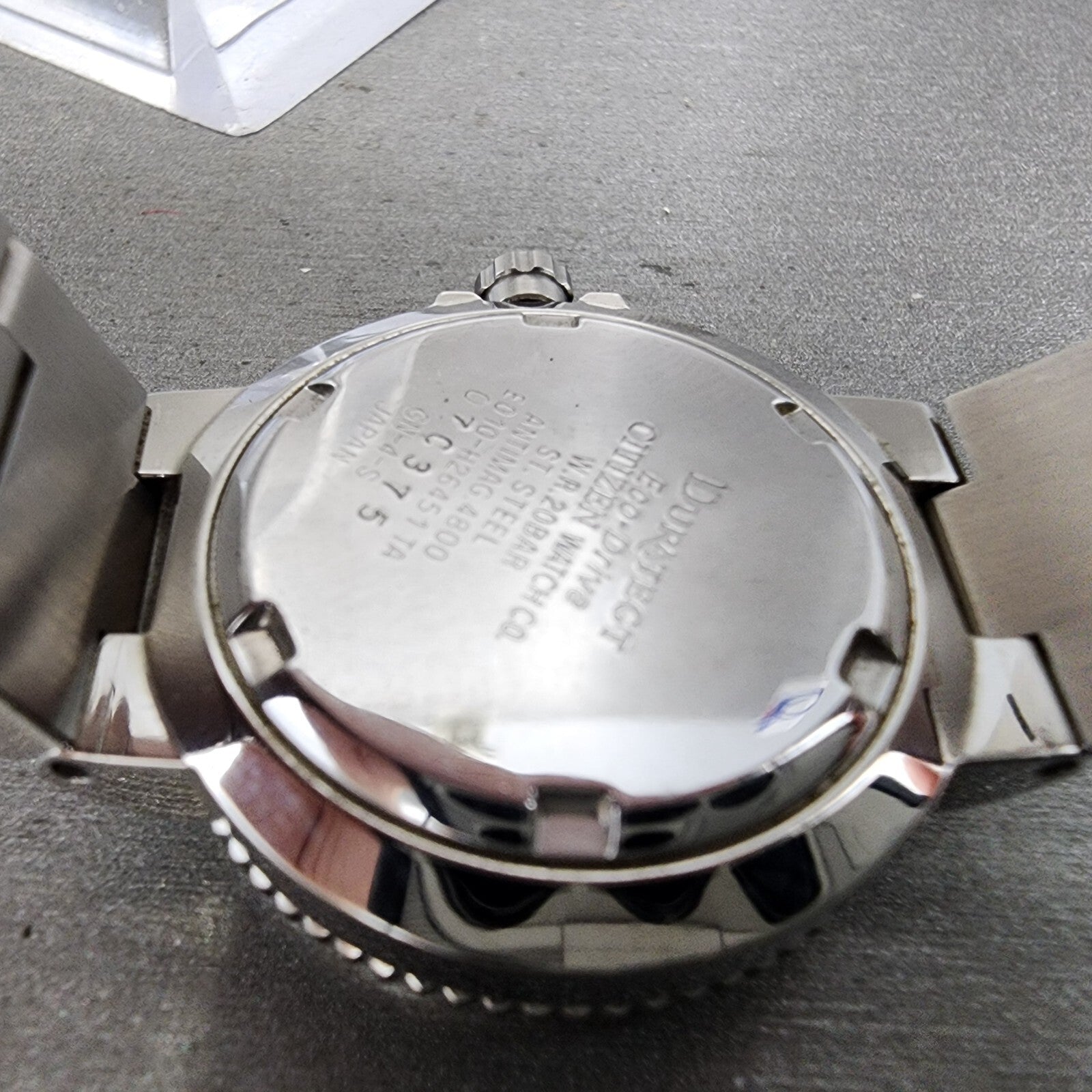 Citizen EcoDrive XC Dive Watch Women 31mm Red Dial Steel Date Round Runs9