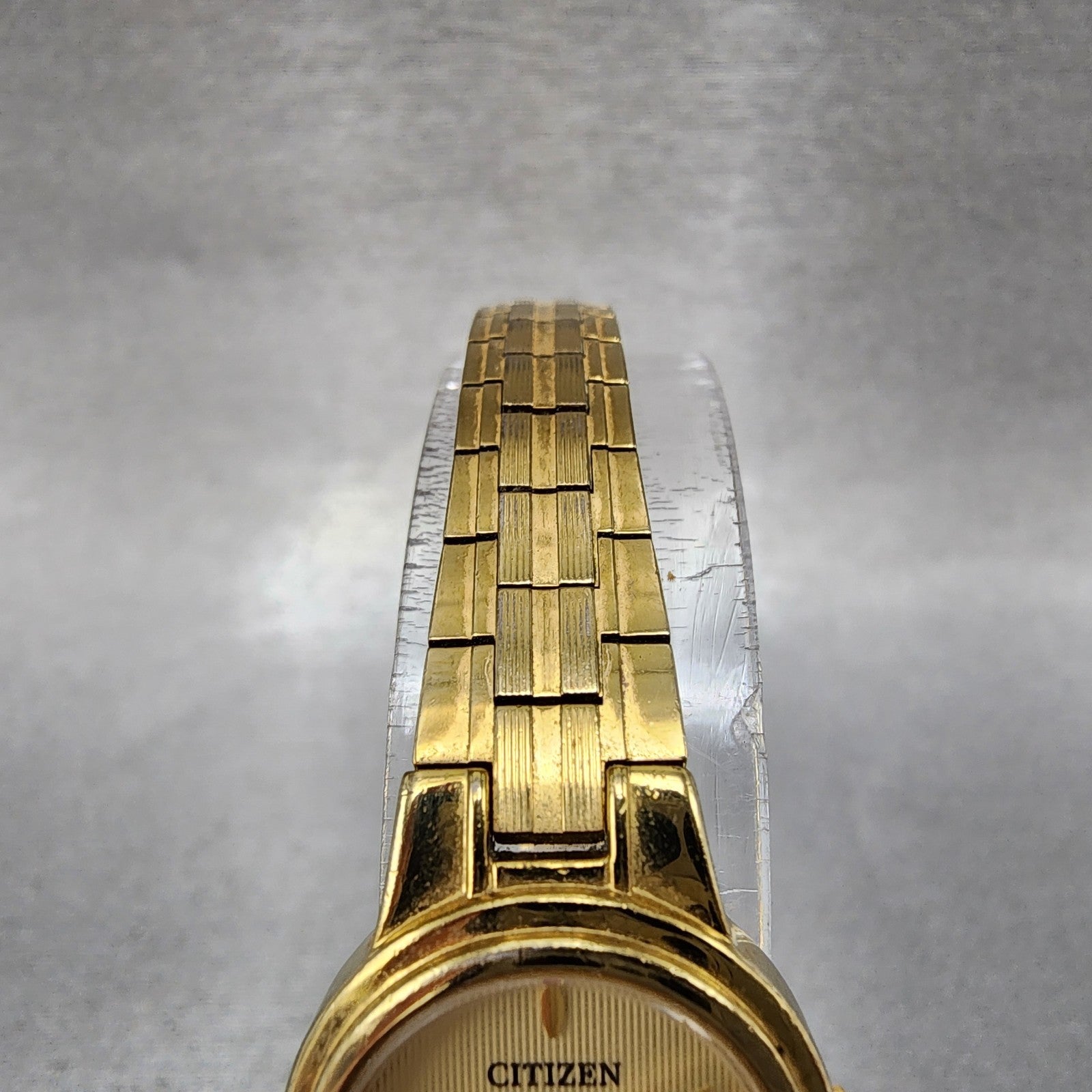 Citizen Watch Women 19mm Champagne Dial Gold Tone 5920S98594 New Battery4