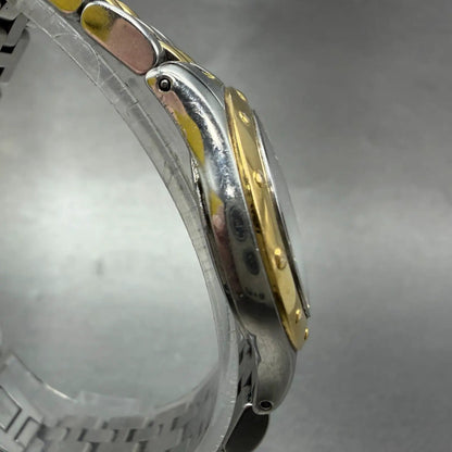 Raymond Weil Tango Watch Women 28mm White Dial Two Tone Date 5390 New battery3