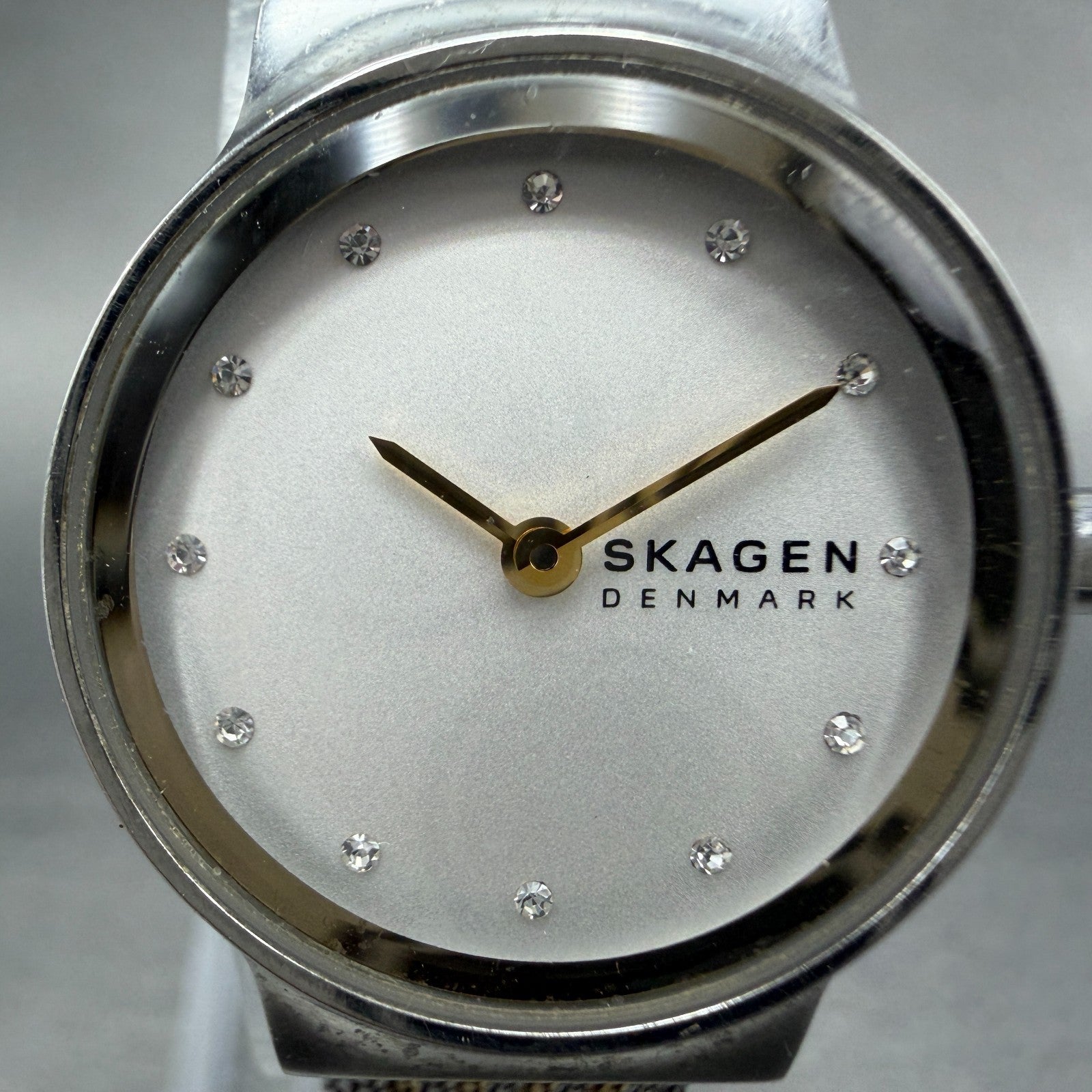 Skagen Freja Watch Women 26mm White Dial Two Tone Round SKW2698 New Battery1