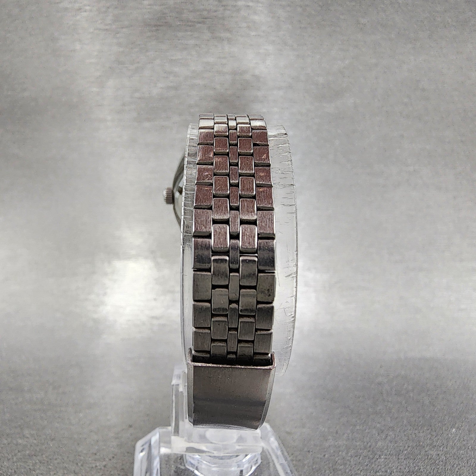 Seiko Automatic Watch Women 24mm Silver Dial Silver Tone Daydate 27060080 Runs7