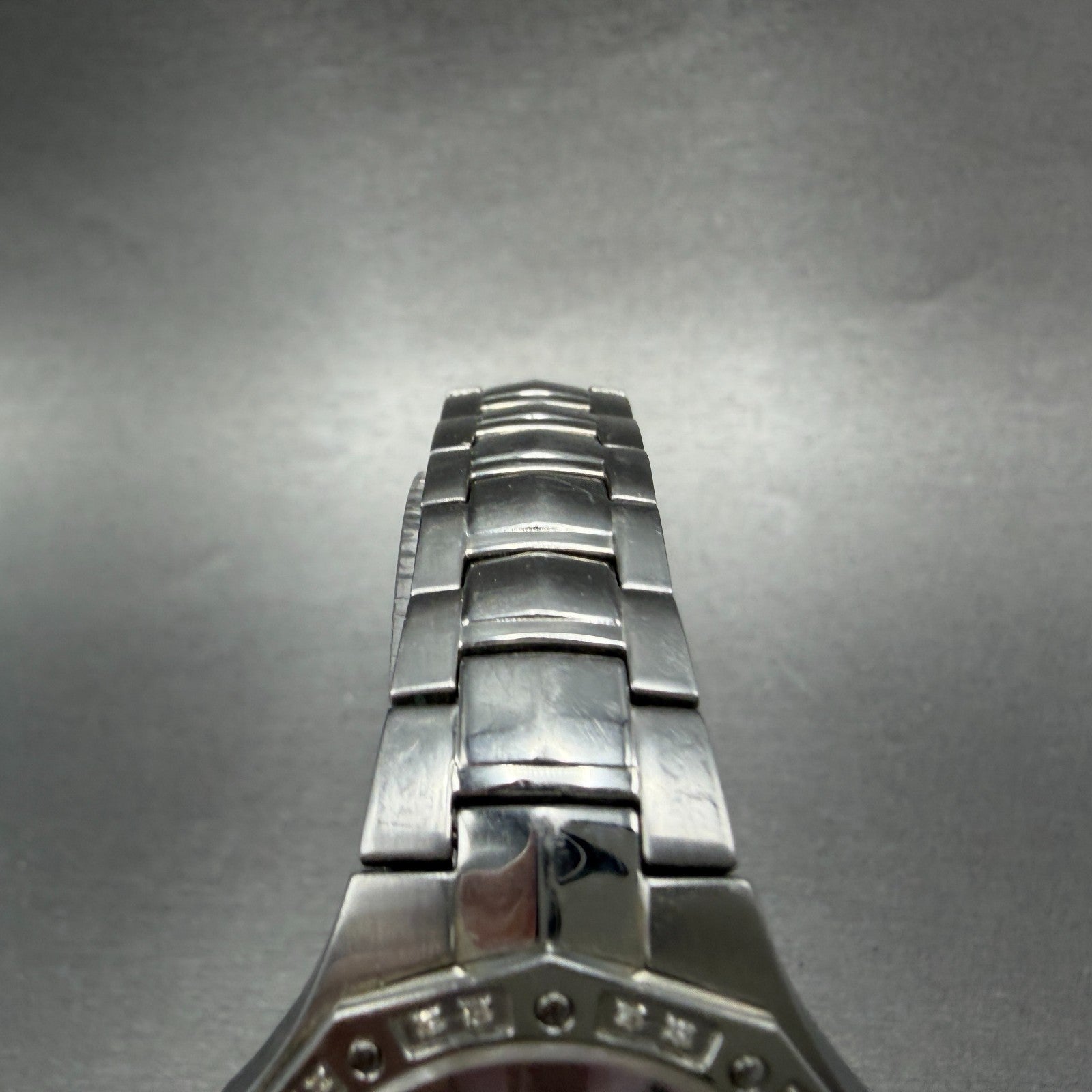 Seiko Coutura Watch Women 31mm MOP Dial Silver Tone Daydate 5Y85-0AJ0 NewBattery4