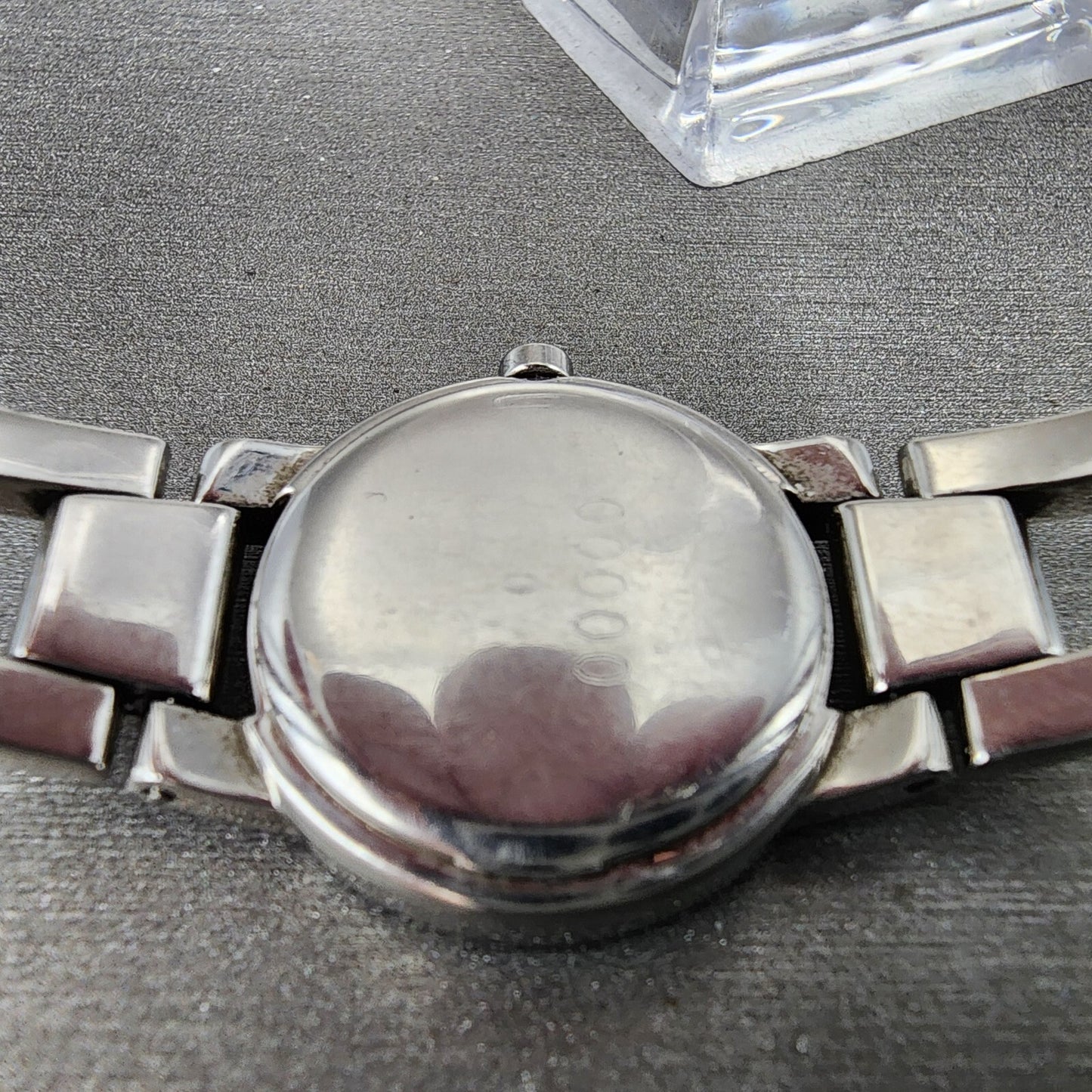 Movado Amorosa Watch Women 24mm Black Dial Steel Diamond Accents New Battery9