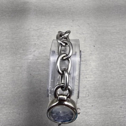 Citizen Watch Women 16mm Blue Dial Silver Tone Oval 5421-S011426 New Battery4