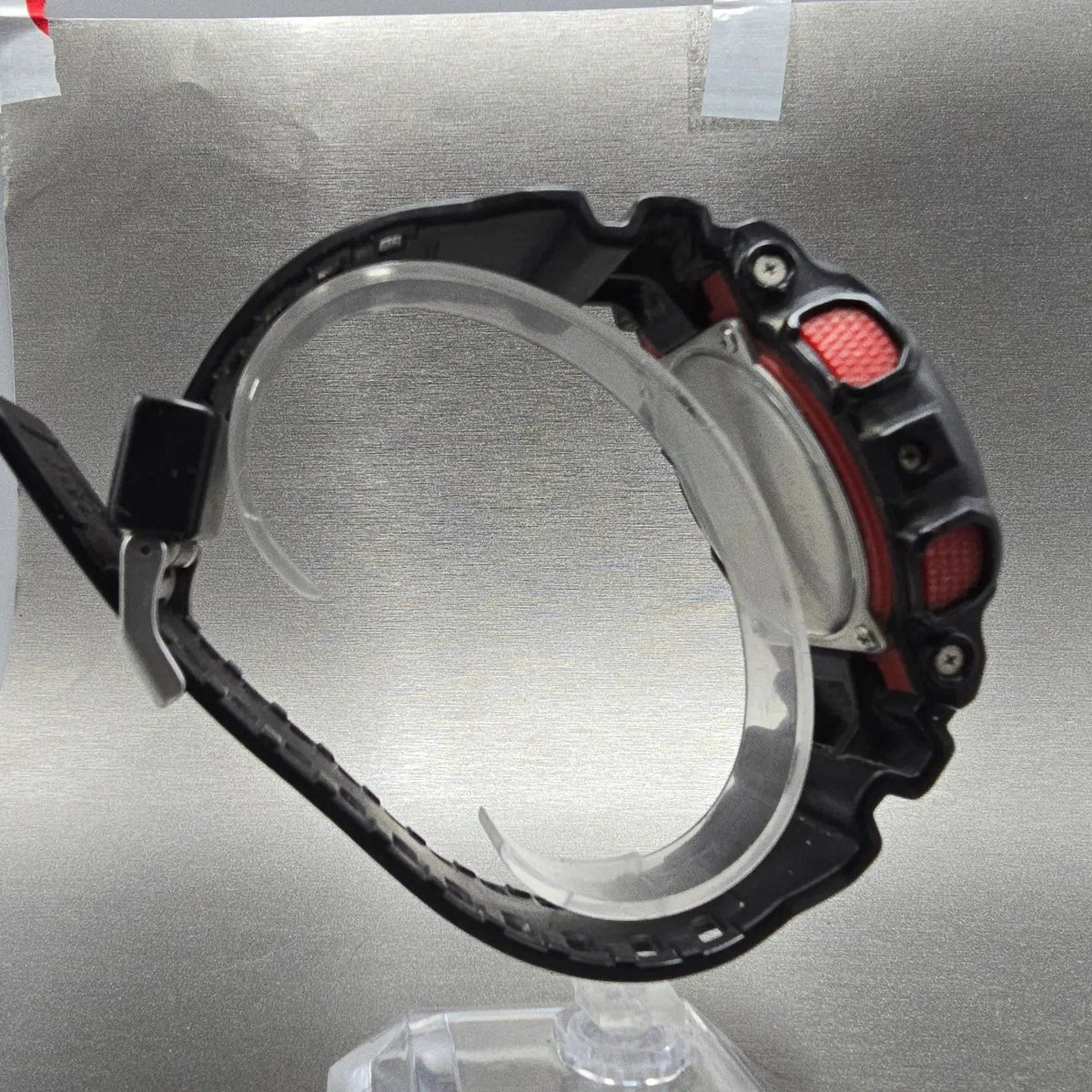 Casio G-Shock GA-100 Watch Men 50mm Black Red Analog Digital Alarm Chrono PARTS9