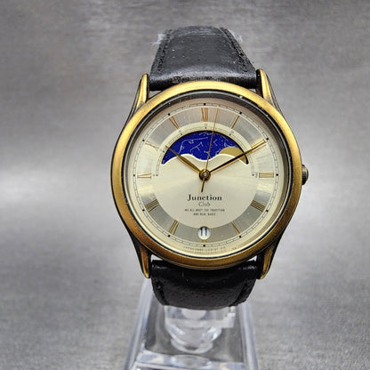 Citizen Junction Watch Men 32mm Champagne Dial Bronze Tone Date 6B85 PARTS