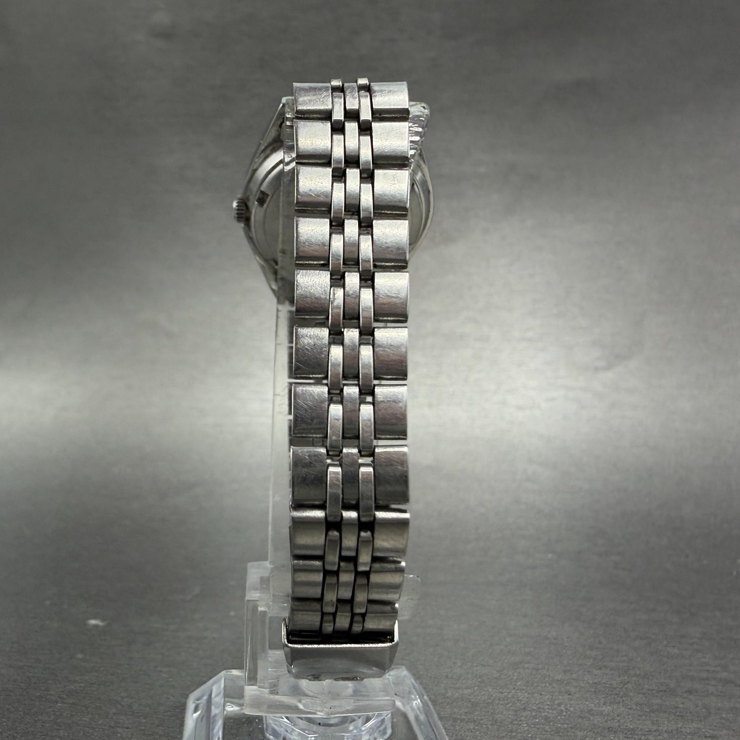 Seiko Watch Women 25mm Silver Dial Silver Tone Daydate 7903-0090 New Battery7