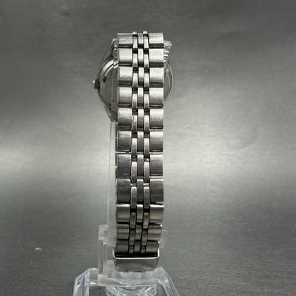 Seiko Watch Women 25mm Silver Dial Silver Tone Daydate 7903-0090 New Battery7