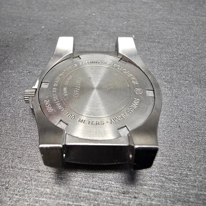 Swiss Army Excursion Watch Women 30mm White Dial Silver Date PARTS 245009