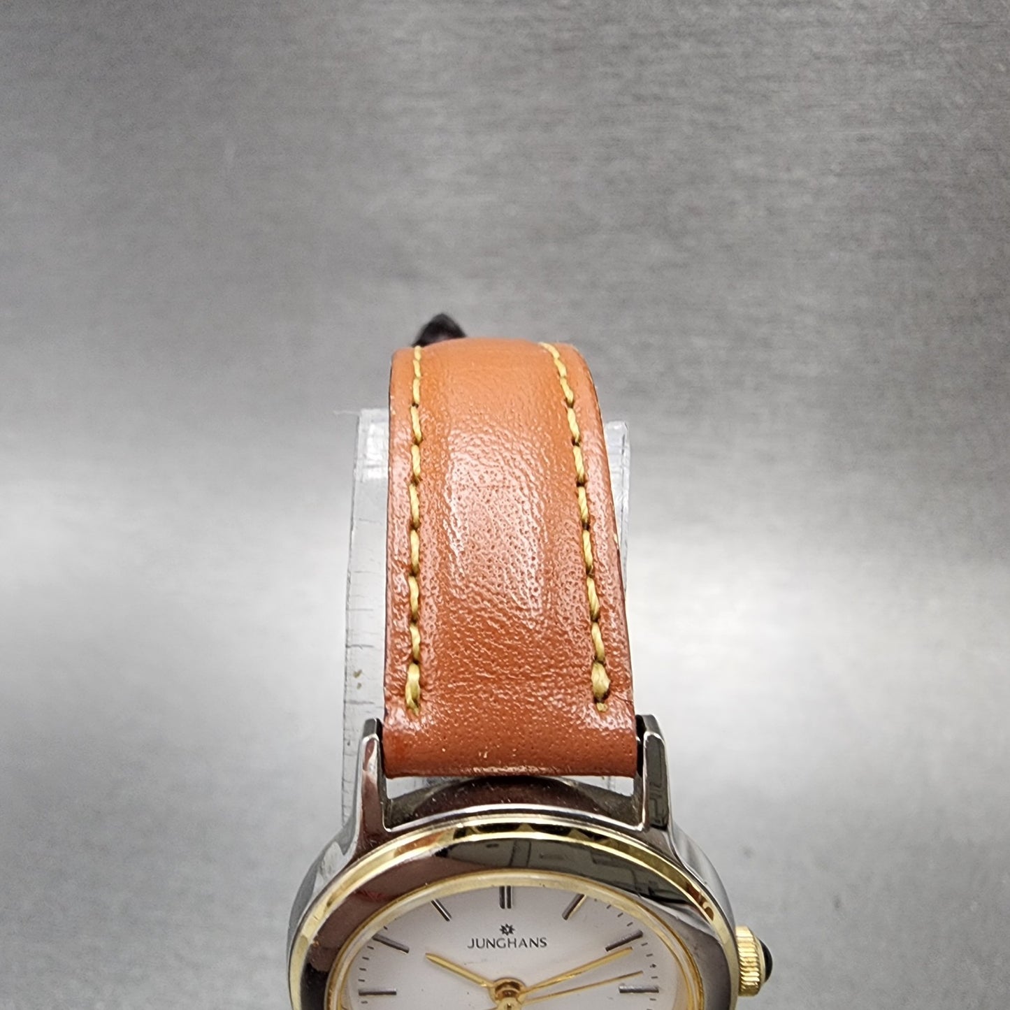 Junghans Noblesse Watch Women 24mm White Dial Silver Tone Round New battery4