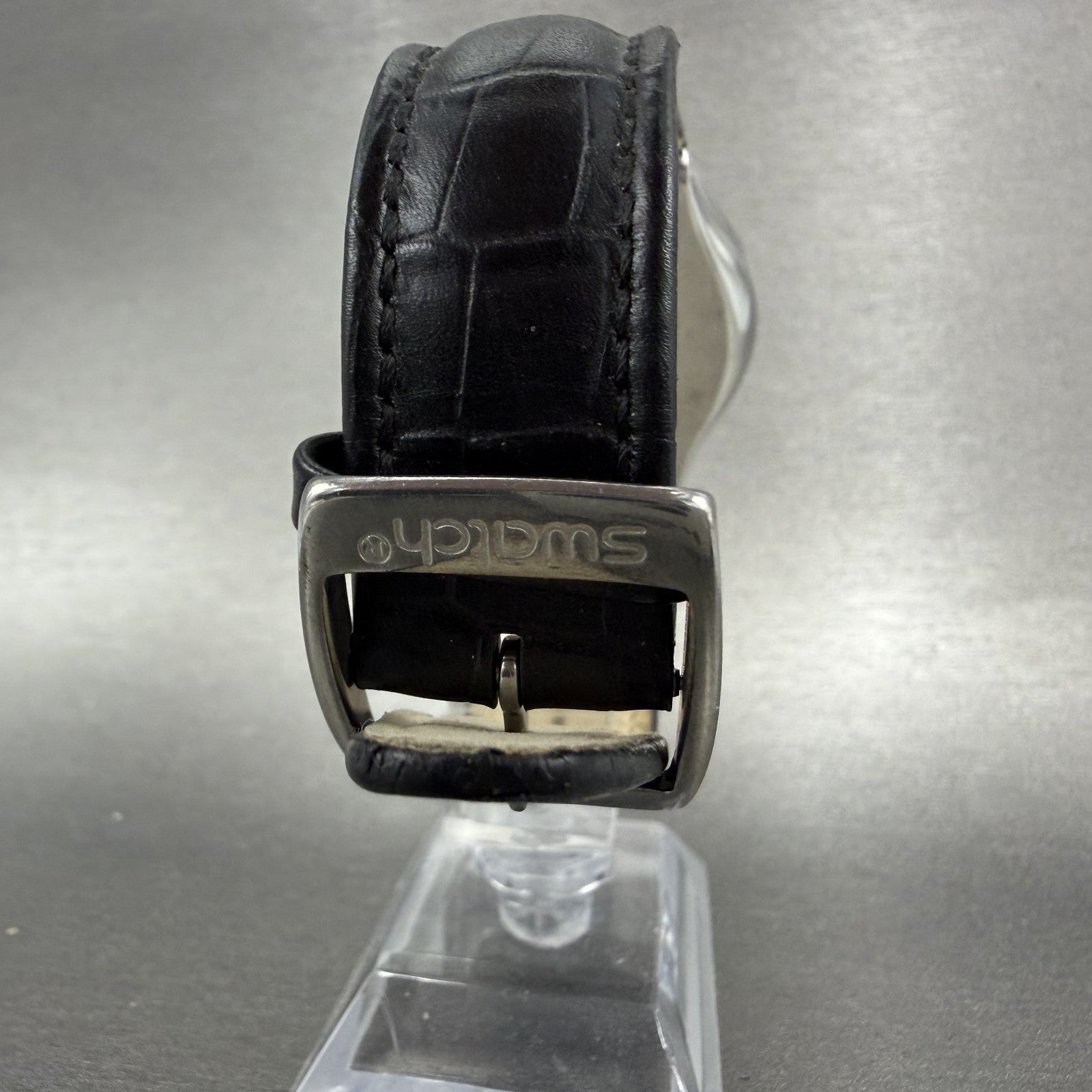 Swatch Irony Chrono Get in the Game Watch Men 40mm Silver Dial Steel Date YCS4507