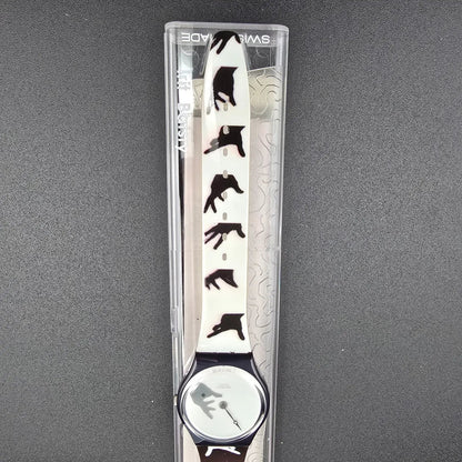 Swatch Artist Collection Set of 6 Watch Men 34mm ZS11 1996 New Battery NOS Fall6