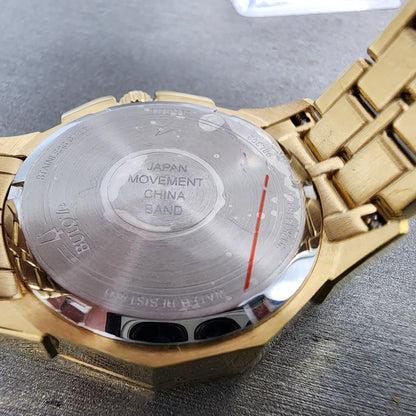 Bulova Octava Watch Women 36mm White Dial Gold Tone Octagon Crystal Accents9