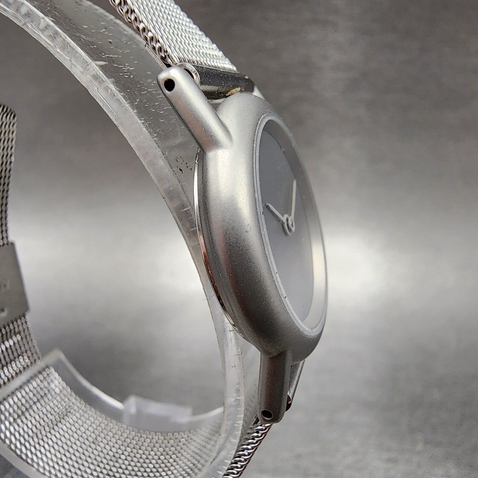 Skagen Watch Women 25mm Silver Dial Steel Round Mesh Band 4SSS New Battery3