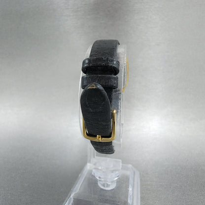 Seiko Spirit Tank Watch Women 20mm Gold Dial Gold Tone 1F215b20 New Battery6
