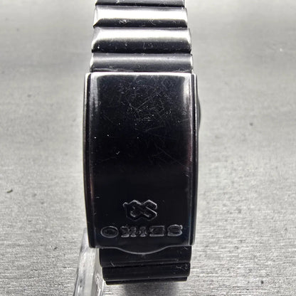 Seiko Sports 150 Watch Men 37mm Black Dial Black Tone Daydate 5H23-7029 New Batt7