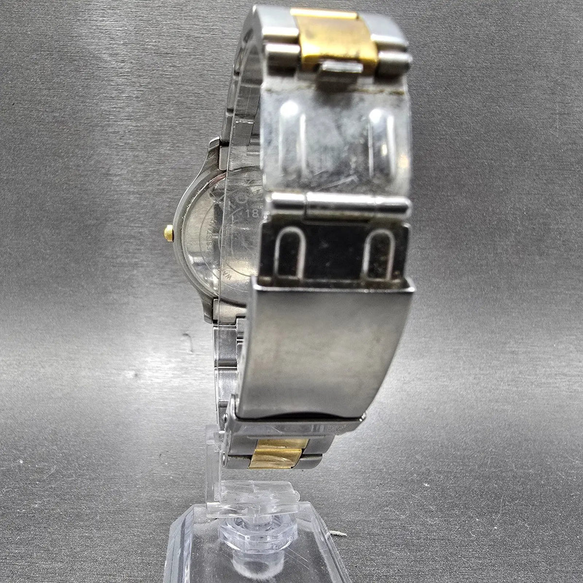 Movado Museum junior sport Watch Men 38mm Black Dial Two Tone 81.D1.862.2 NewBat8
