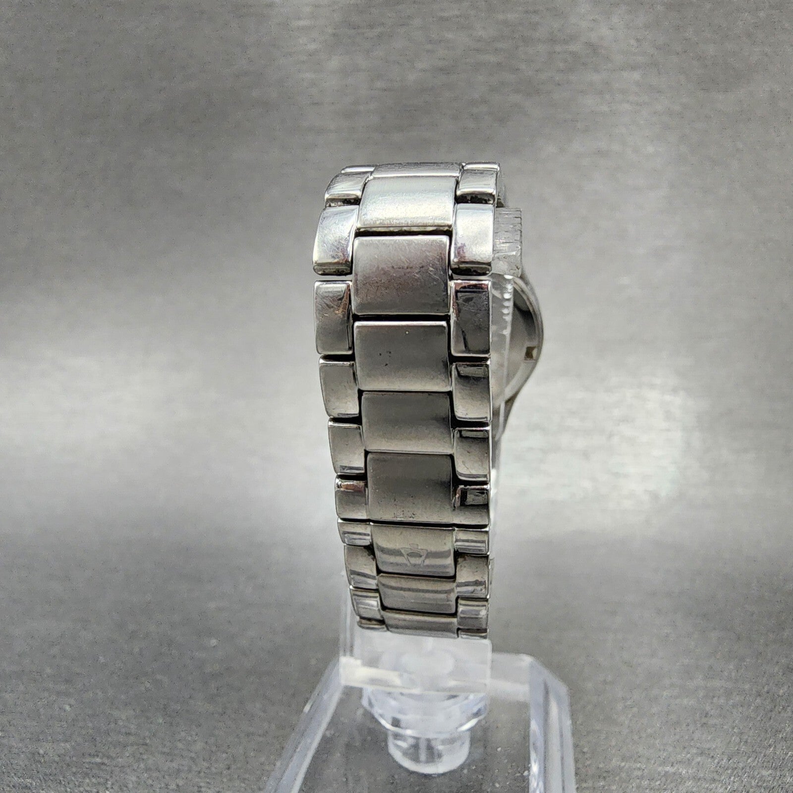 Bulova Marinestar Watch Women 25mm MOP Dial Stainless Steel Date Round New Batt7