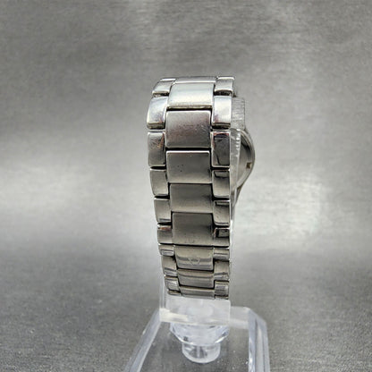 Bulova Marinestar Watch Women 25mm MOP Dial Stainless Steel Date Round New Batt7