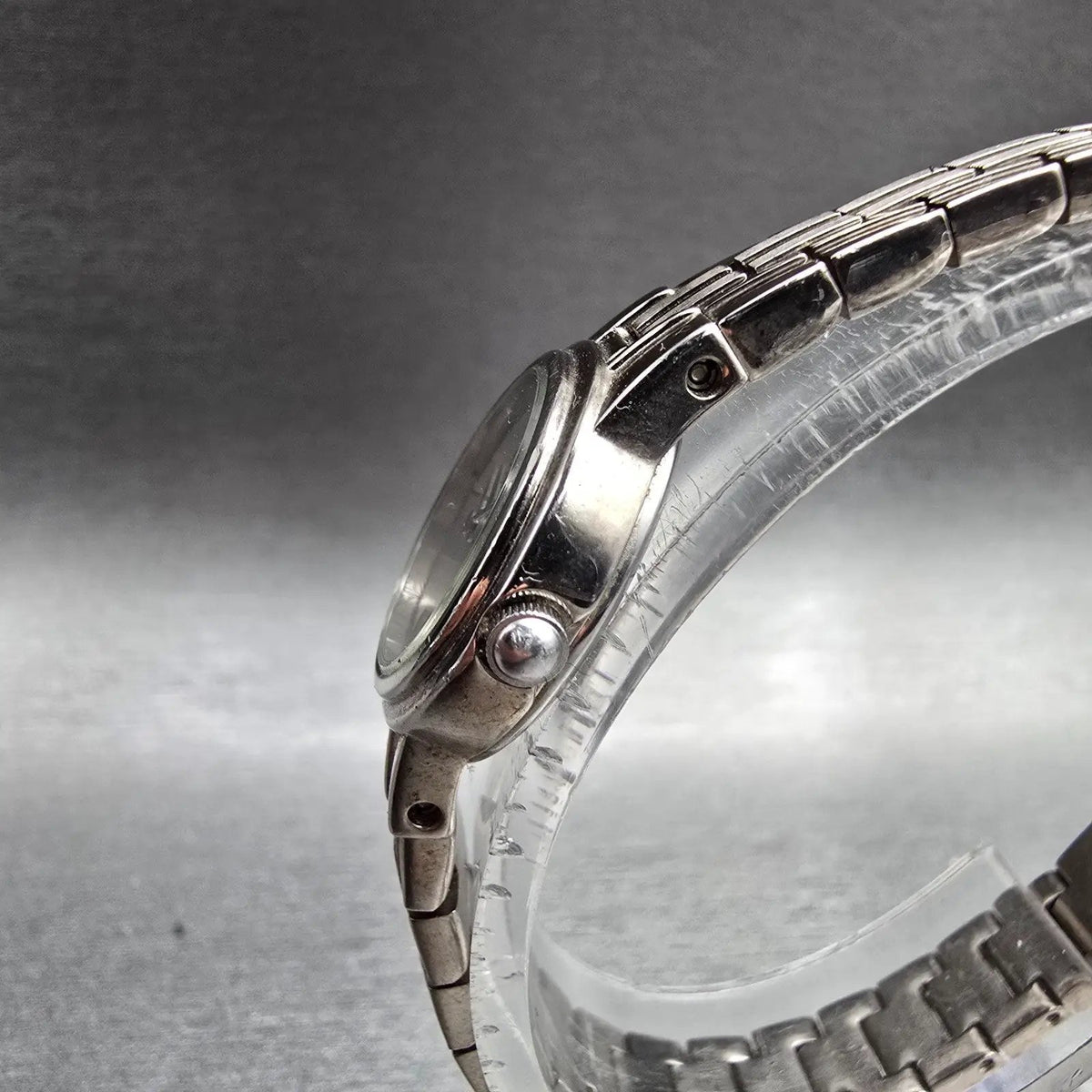 Citizen Watch Women 19mm Silver Dial Silver Tone Round 5920-S98608 New Battery2