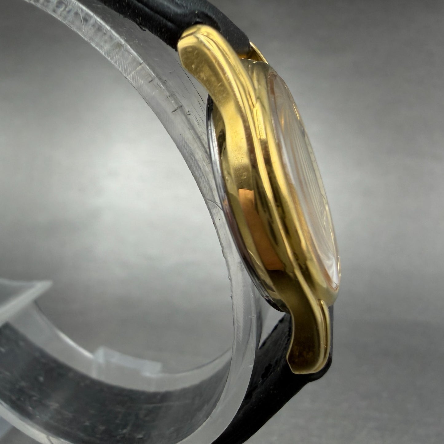 Orient Lisblank Watch Women 24mm Cream Dial Gold Tone Round D855BA-00 New Batt3