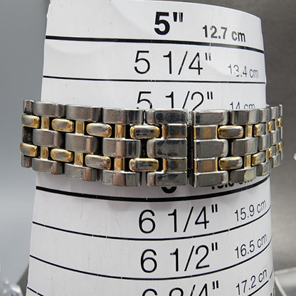 Raymond Weil Tango Watch Women 28mm Blue Dial Two Tone Date Round 5360 New BatA110