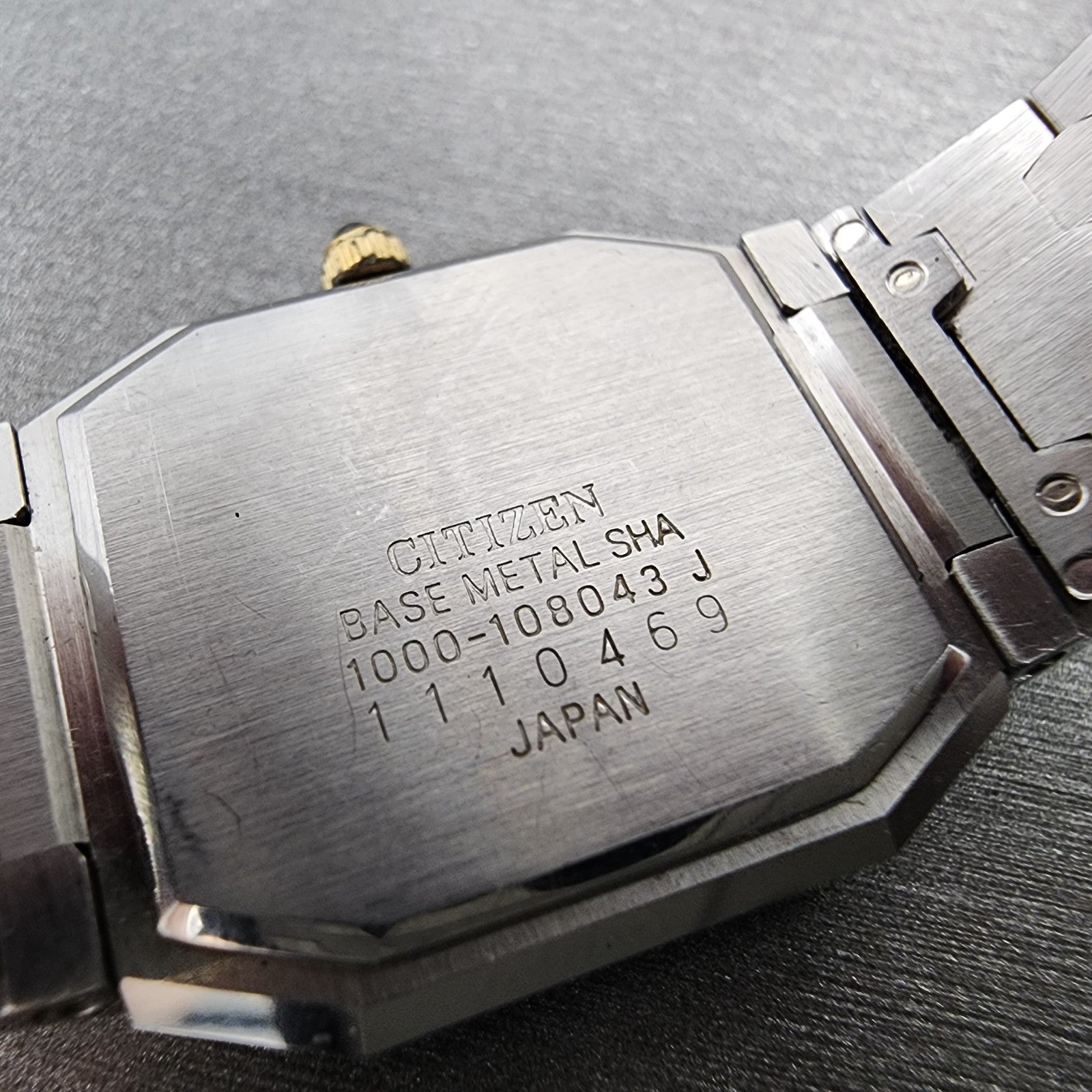 Citizen Exceed Tank Watch Women 22mm Silver Dial Steel Octagon New Battery9