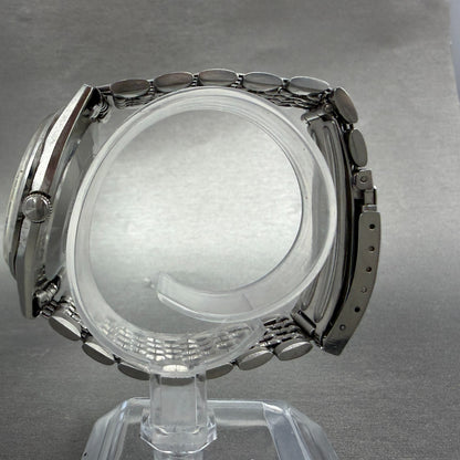 Seiko Lord Matic Watch Men 36mm Silver Dial Silver Tone Round 5601-9000 PARTS7