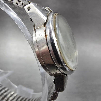 Rado Watch Women 21mm Green Dial Silver Tone Date Manual Wind 781/1 Runs VTG3
