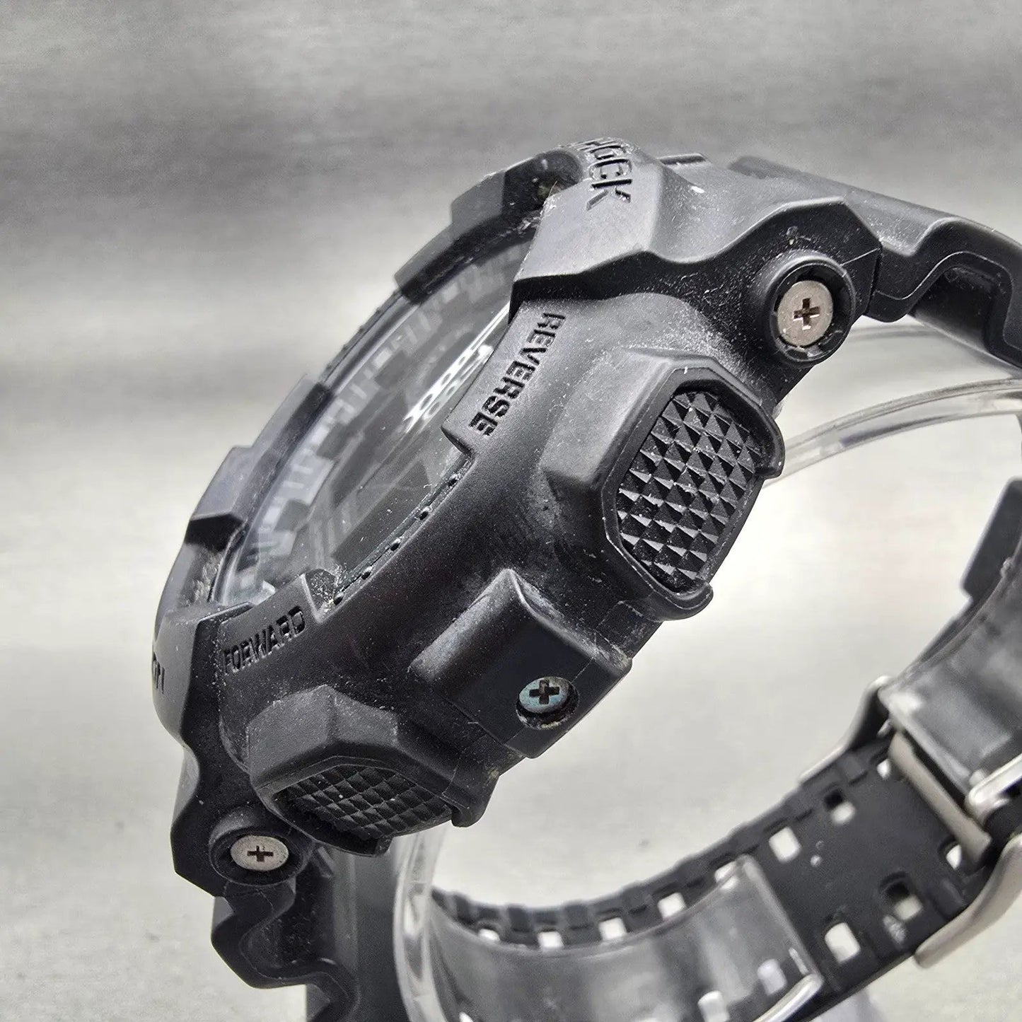 Casio G-Shock GA-100 Watch Men 51mm Black Alarm Chronograph Timer New Battery2