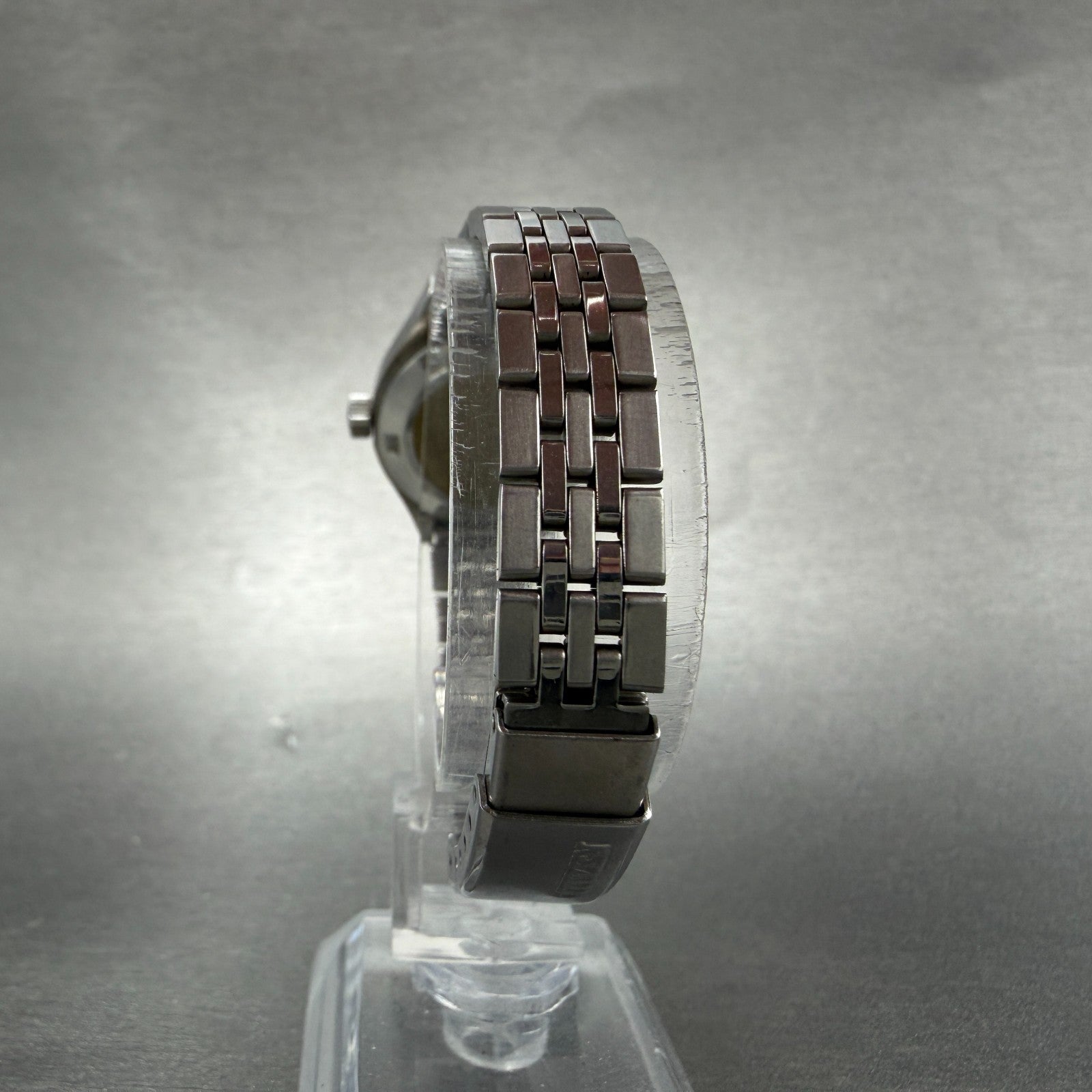 Citizen Automatic Watch Women 26mm Pink Dial Silver Tone Daydate 4-661087 Runs7
