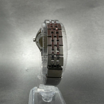 Citizen Automatic Watch Women 26mm Pink Dial Silver Tone Daydate 4-661087 Runs7