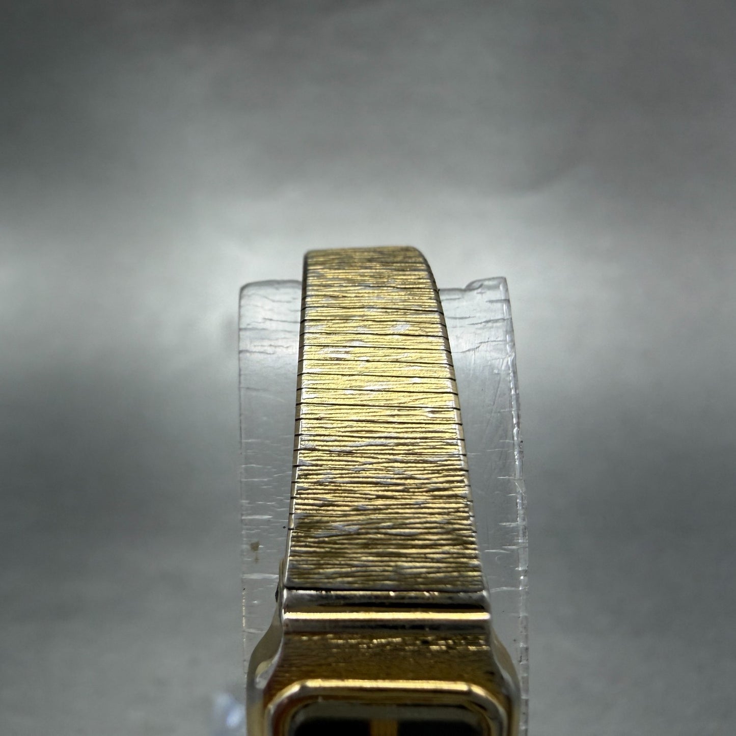 Citizen CQ Tank Watch Women 13mm Black Dial Gold Tone 2250-229932 New Battery4