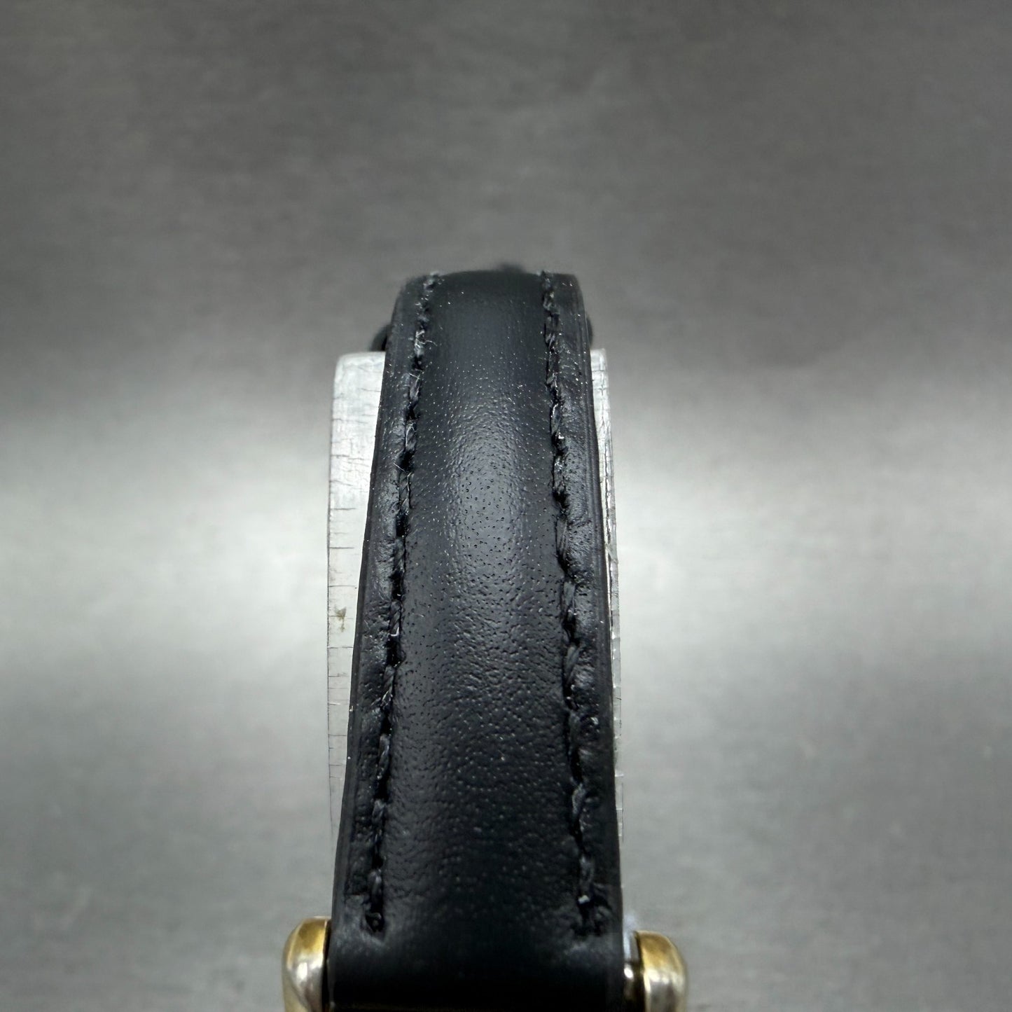 Seiko Tank Watch Women 18mm White Dial Gold Tone 1400-5039 New Battery VTG TNT44