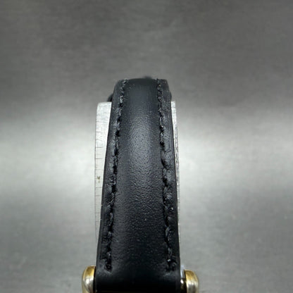 Seiko Tank Watch Women 18mm White Dial Gold Tone 1400-5039 New Battery VTG TNT44
