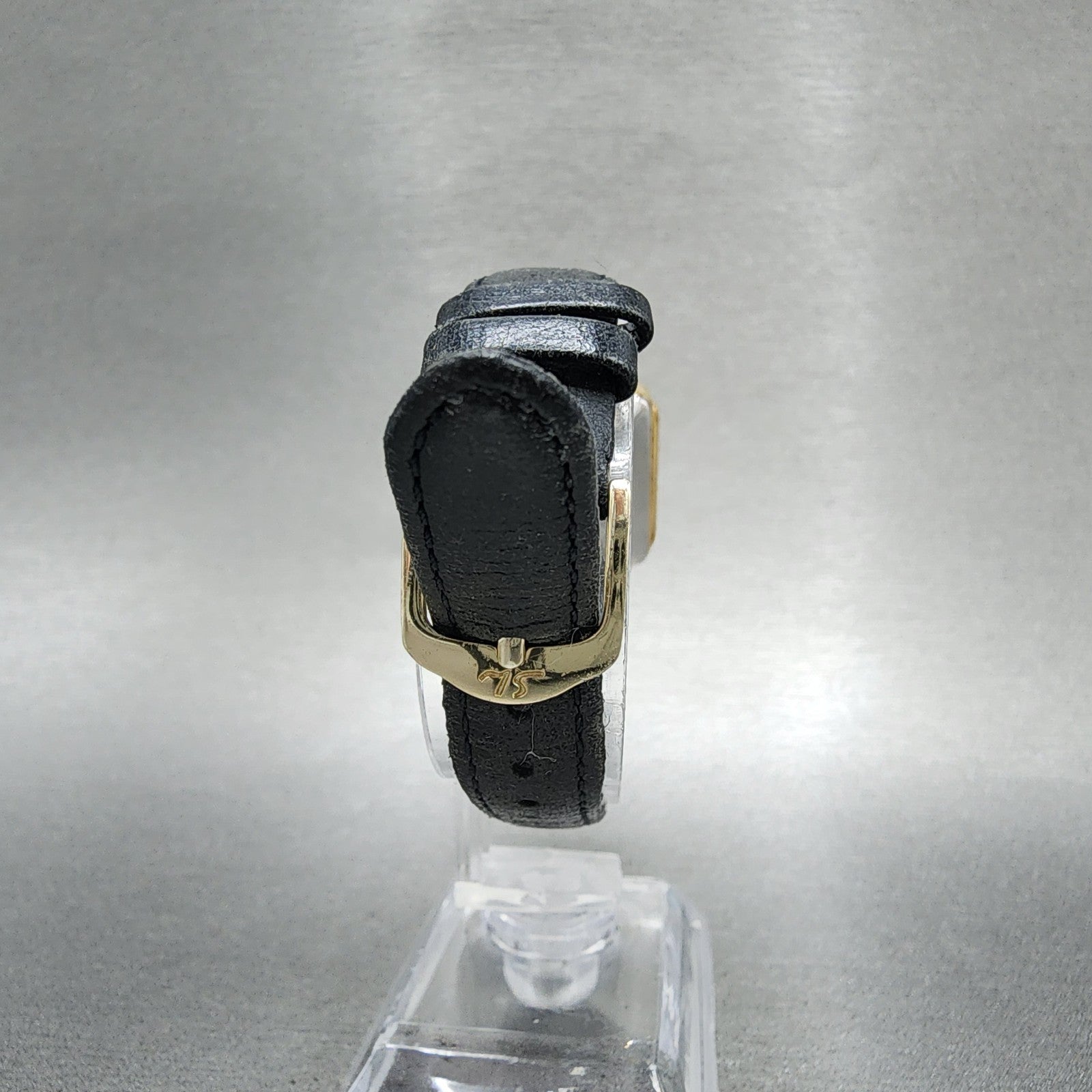 Seiko Watch Women 24mm Gray Dial Gold Tone Rectangle 433350 New Battery7