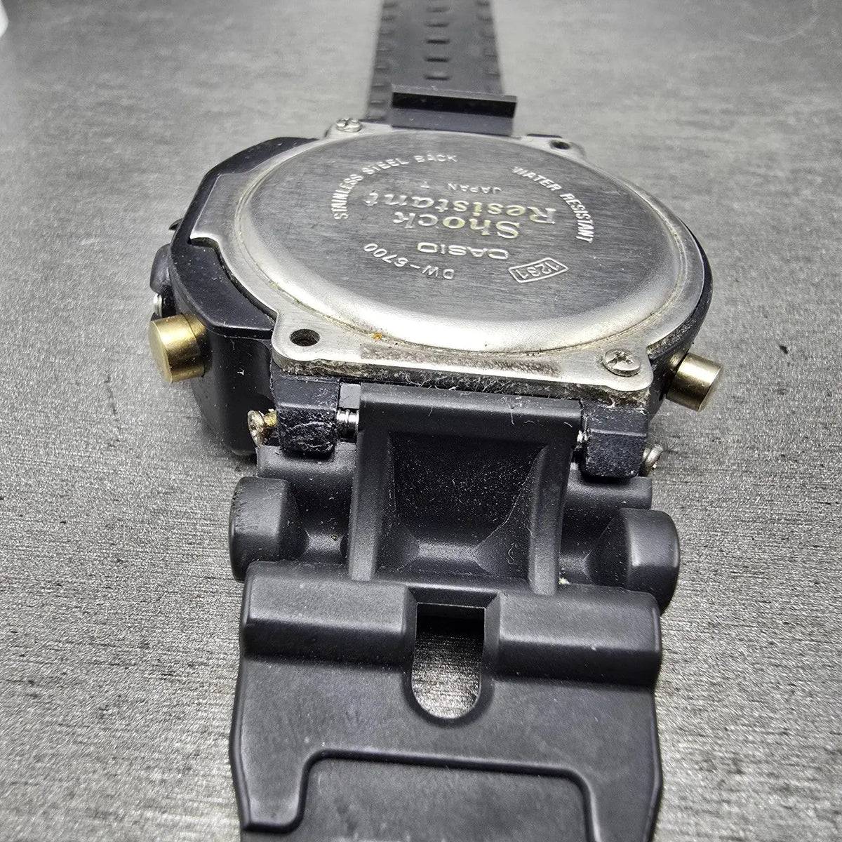 Casio G-Shock DW-6700 Watch Men 46mm Black Alarm Chrono Alti Thermo READ! NewBat11