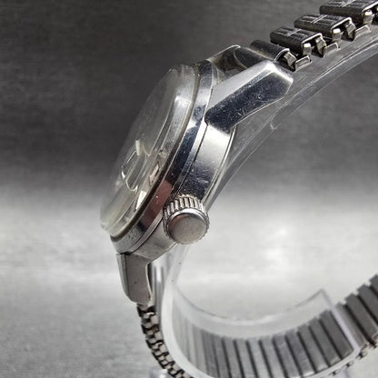 Seiko Watch Women 27mm Silver Dial Silver Tone Date Round 2118-0230 Manual Wind2