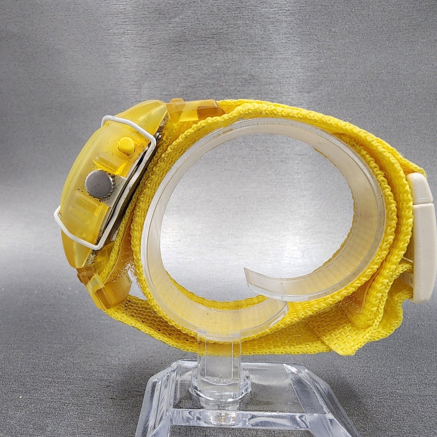Casio BabyG BG11 Watch Women 40mm White Dial Clear Tone Round New Battery BA16