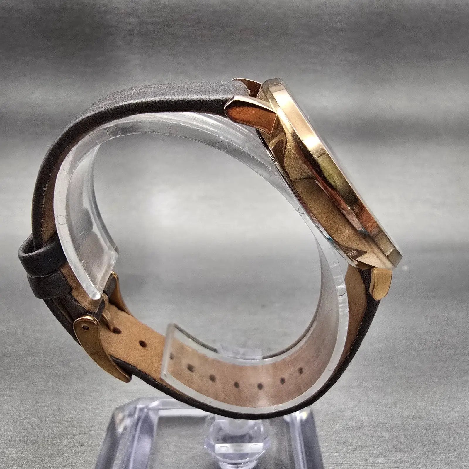 Skagen Ditte Watch Women 36mm Gray Dial Gold Tone Round SKW2216 New Battery8