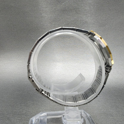 Raymond Weil Watch Women 26mm Gold Dial Two Tone Dodecagon 8038 PARTS9
