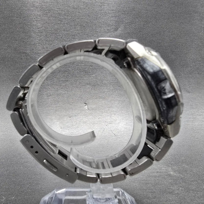 Casio G-Shock GC-2000 Watch Men 45mm Black Dial Black Silver Round VTG PARTS9