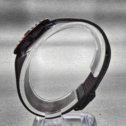 Skagen Denmark Watch Women 20mm Brown Dial Brown Tone Crystals 527XSMMT New Batt6